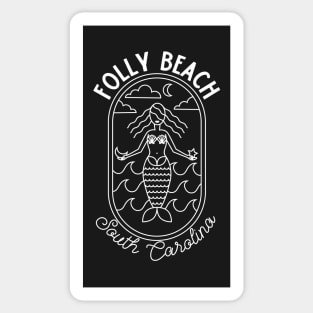Folly Beach South Carolina SC Tourist Souvenir Sticker